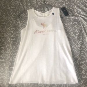 White Abercrombie tank top